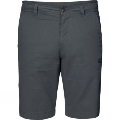 Pantalones Cortos Jack Wolfskin Drake Hombre - Gris Oscuro - Chile NIL580231